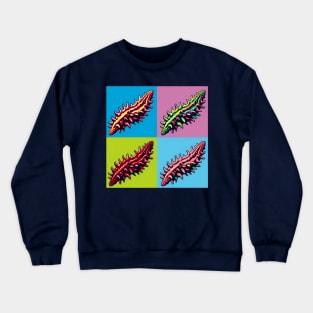 Pop Sea Cucumber Art - Trendy Marine Life Crewneck Sweatshirt